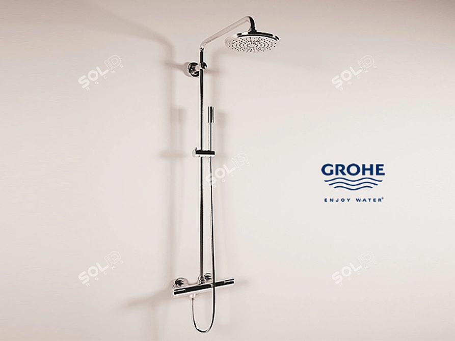 Profi Grohe Rainshower 27032 3D model image 1