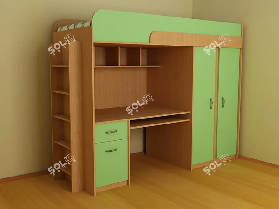 Creative Kids' Corner 3D model image 1