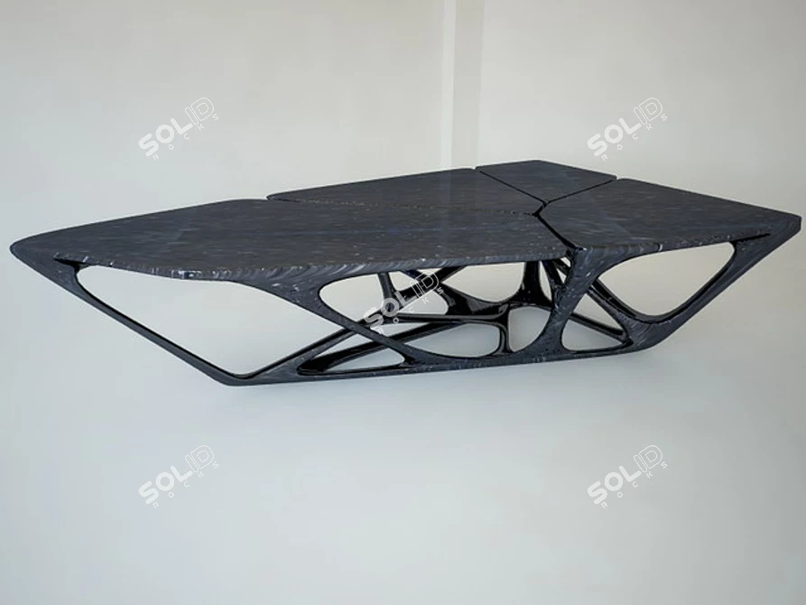 Zaha Hadid Architects' Profi Table 3D model image 1