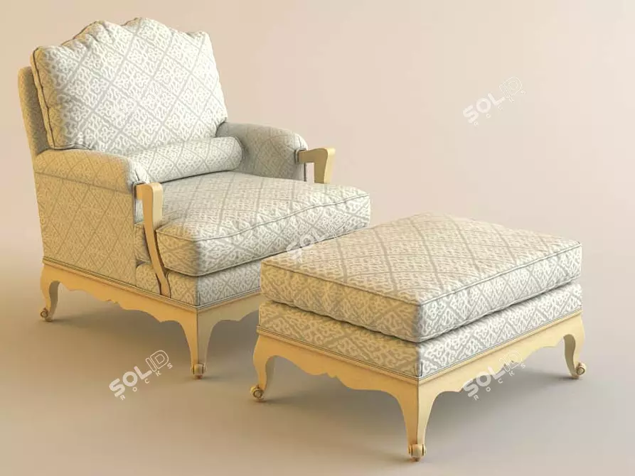 Siroko Profi French Architect Chair 3D model image 1