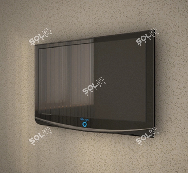 Sleek Vray Plasma 3D model image 1