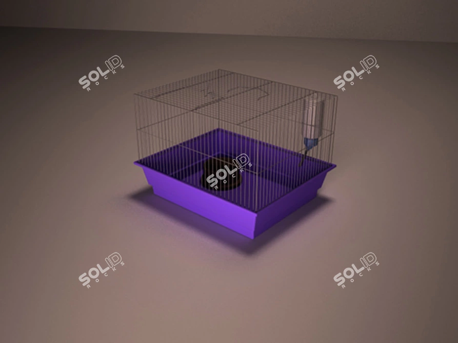 Cozy Home for Rodents 3D model image 1