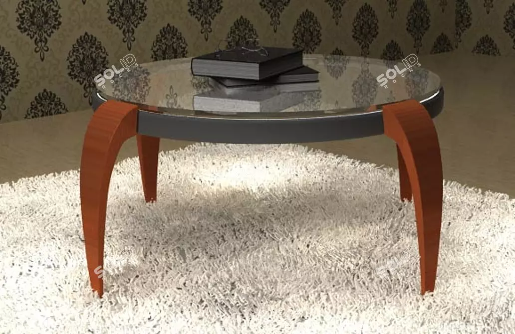 Italian-inspired Multi-purpose Coffee Table 3D model image 1