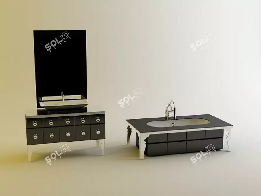 Luxury Console Duke - Devon&Devon 3D model image 1