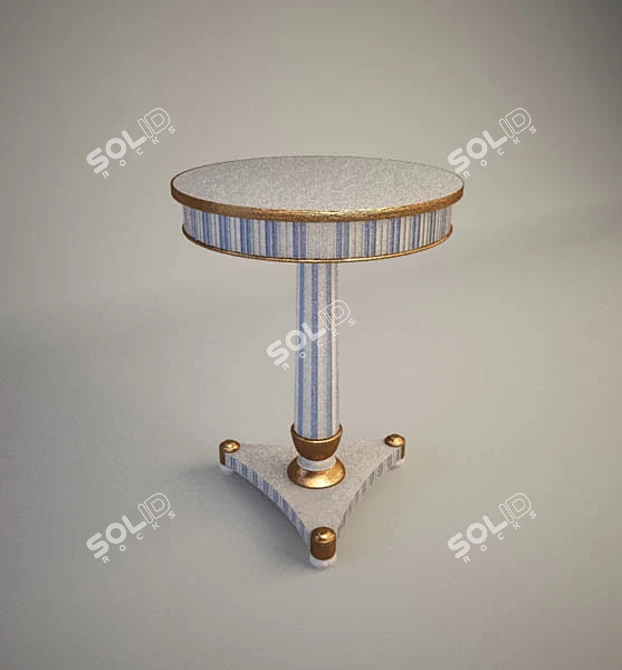 Timeless Classic Table 3D model image 1