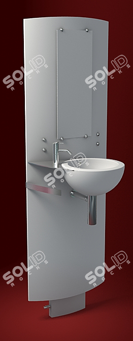 JAGA Geo 60x180 Heating Appliance 3D model image 1