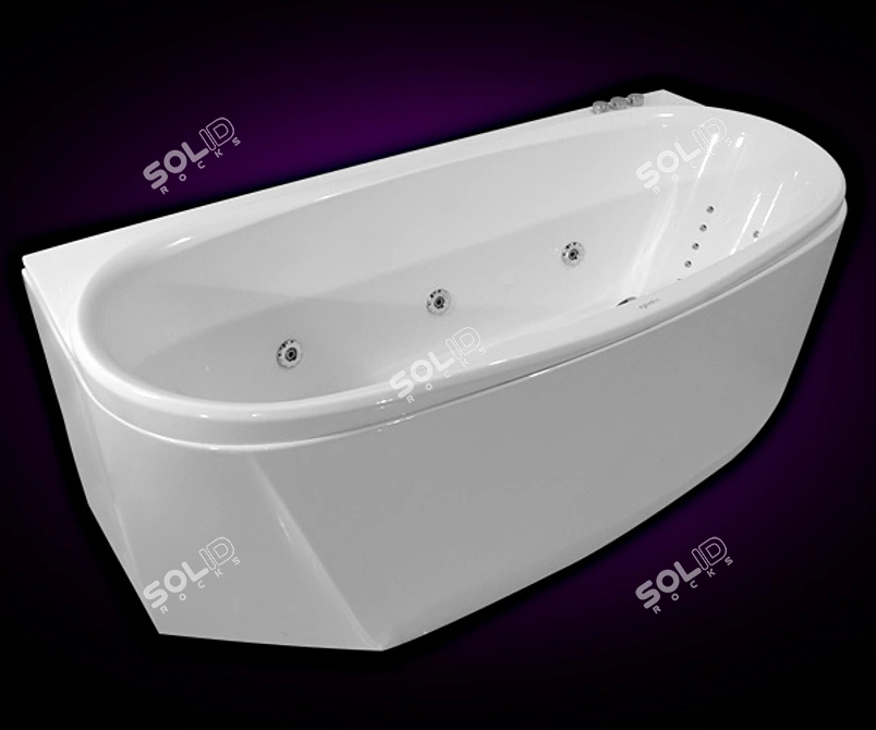 Renaissance AquaLux Bath 3D model image 1