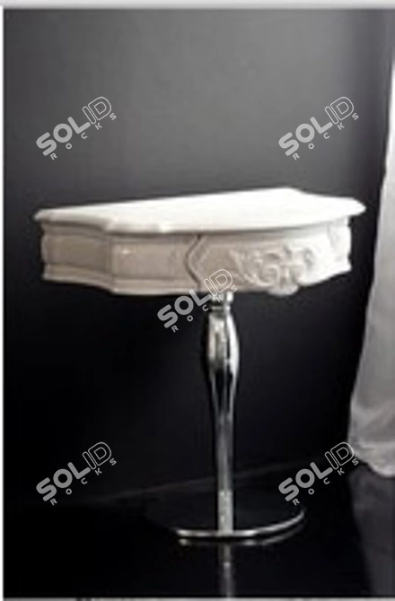 ORLY Nightstand: Sleek and Stylish 3D model image 1