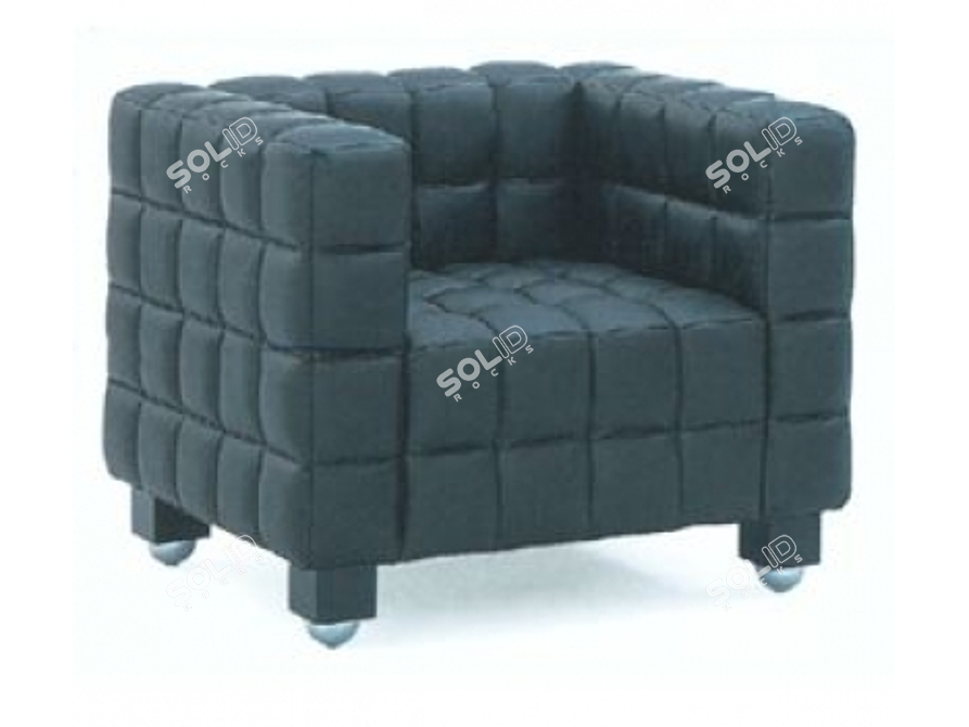 Elevate Your Comfort: Helmut Chair 3D model image 1