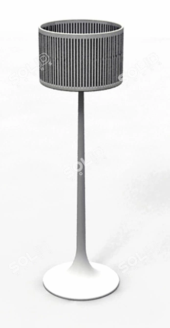 Modern Standing Floor Lamp 3D model image 1