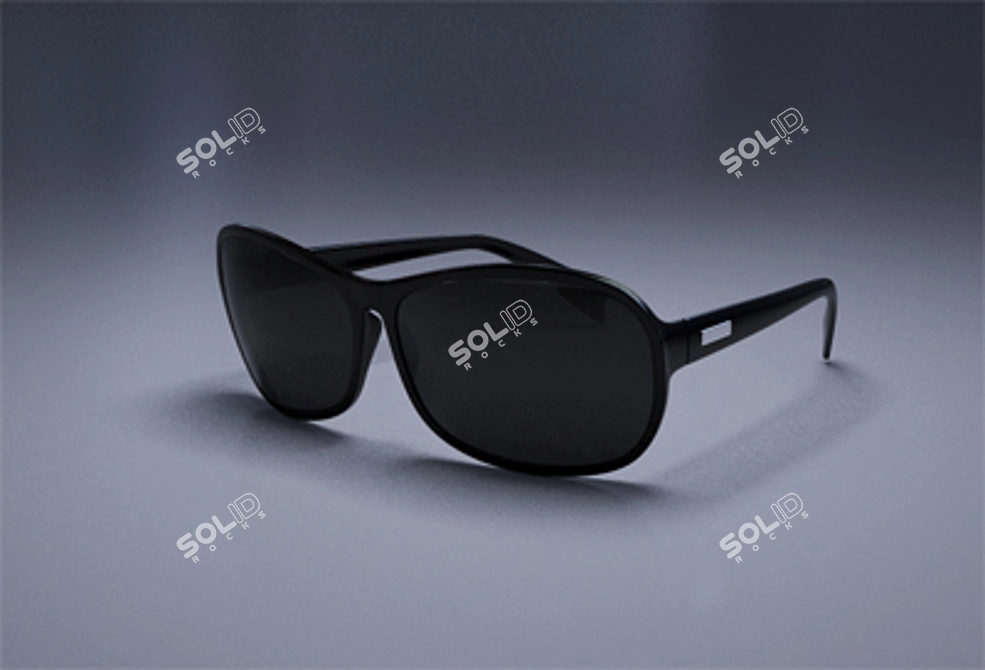 Title: D&G Women's Sunglasses 3D model image 1