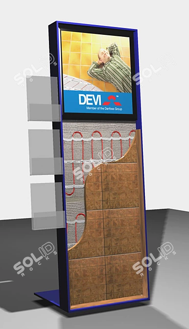Dynamic Floor Showcaser 3D model image 1