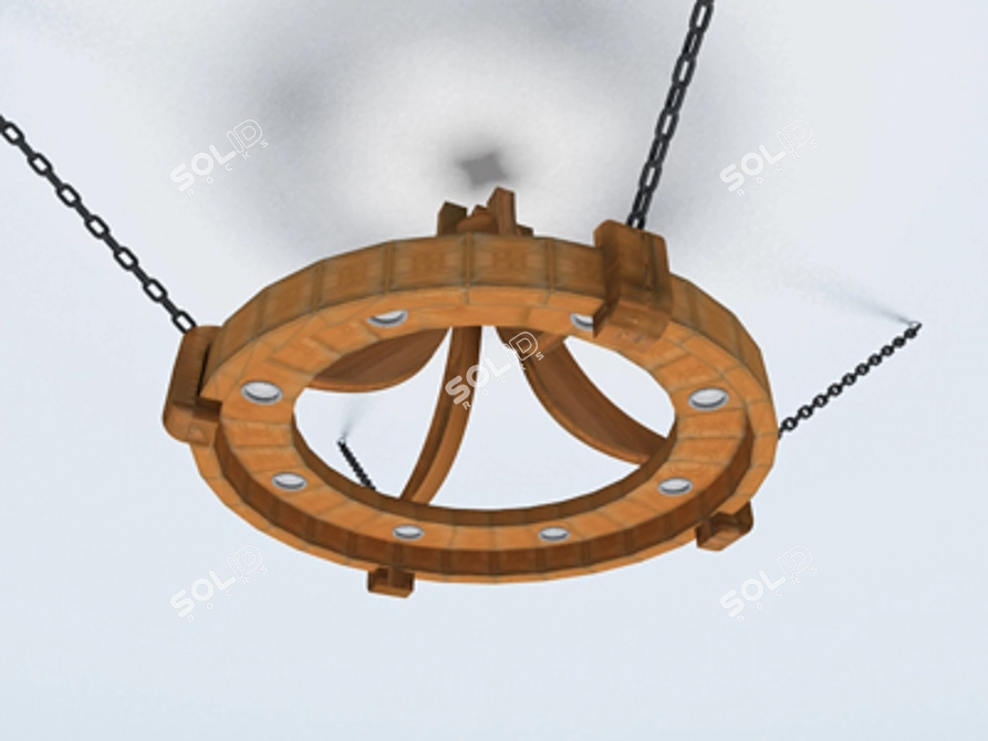 Ammalicious Chandelier 3D model image 1