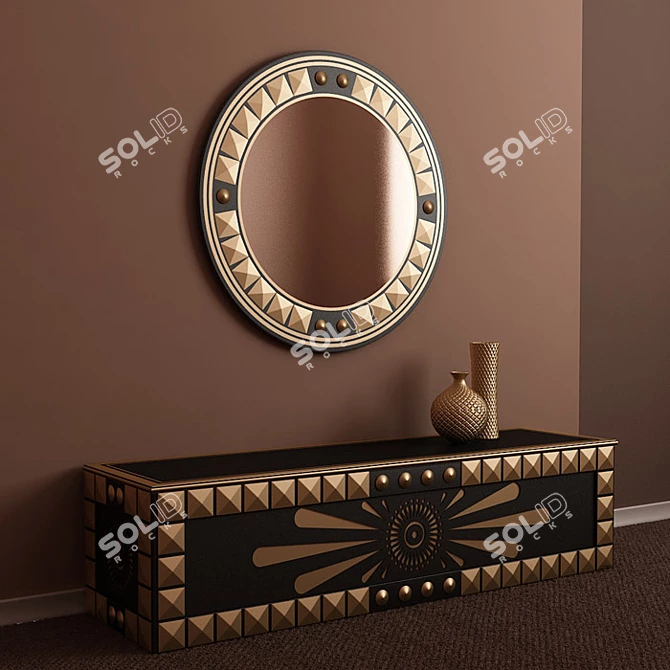 Italian Elegance: Vismara Furniture 3D model image 1