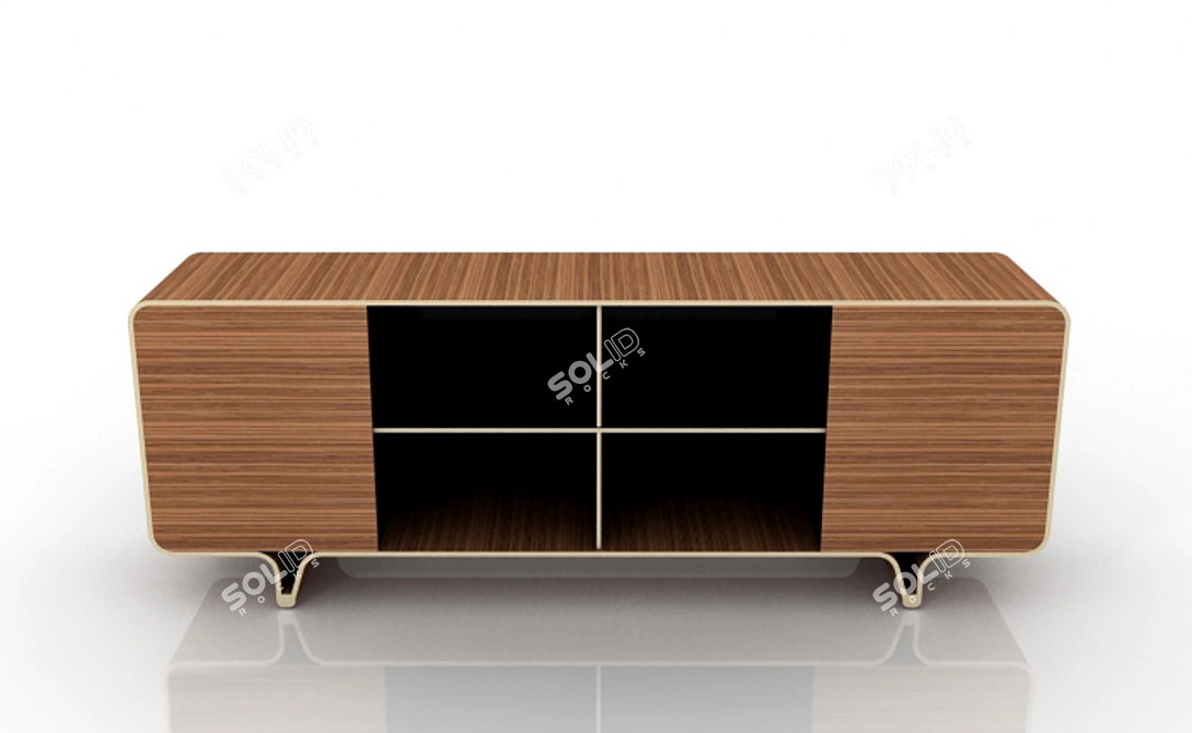 Low Mumbai Collection Cupboard 3D model image 1