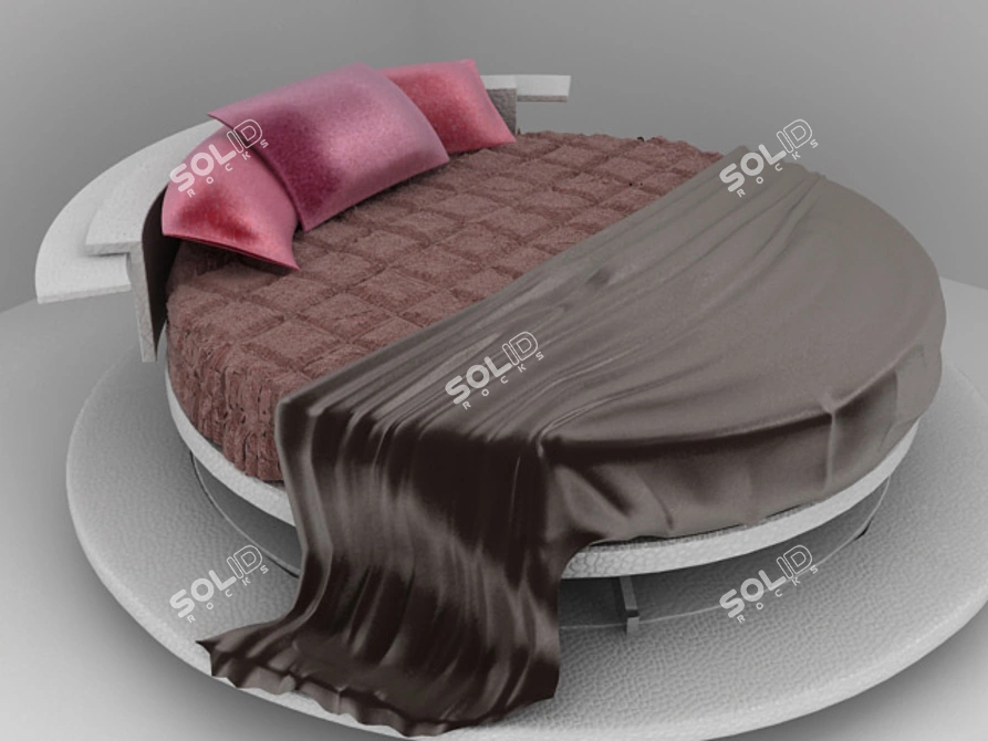 Big_Histoire Bed 3D model image 1