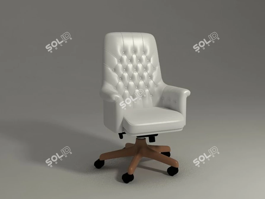 ErgoFlex Office Armchair 3D model image 1