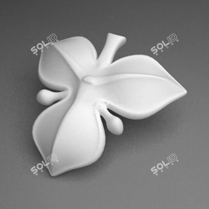 Lucky Clover Stucco 3D model image 1