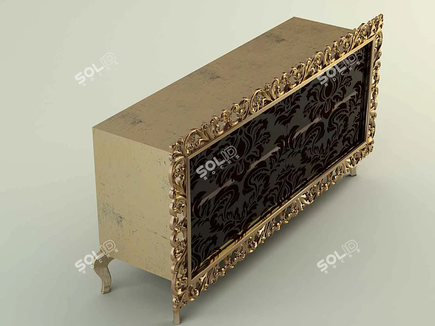 Elegant CD Organizer 3D model image 1