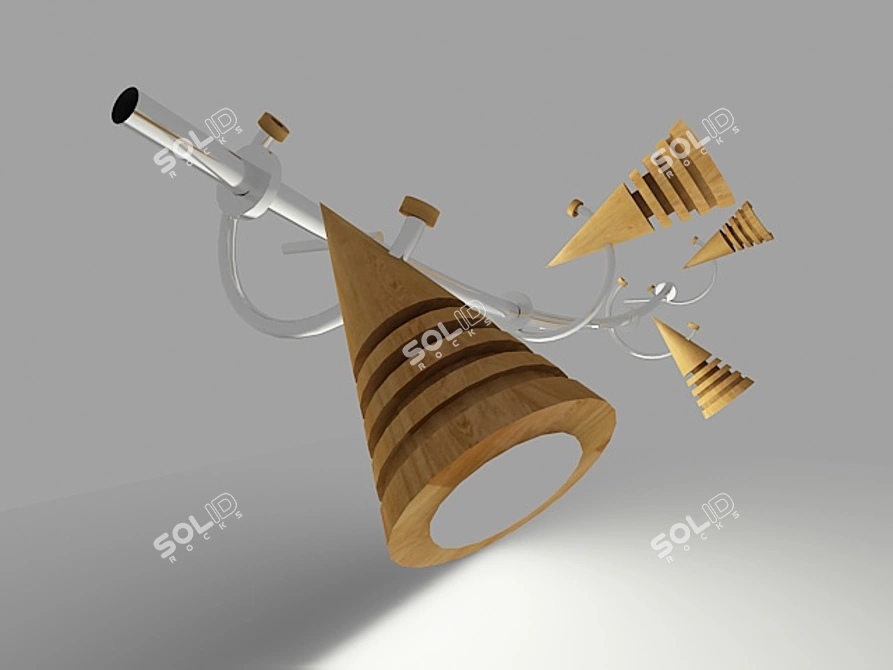 Title: Luster Kids' Room Decoration 3D model image 1