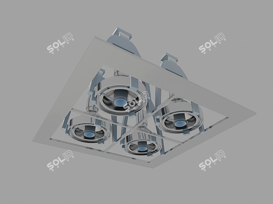 Office & Boutique-Ready Luminaires 3D model image 1