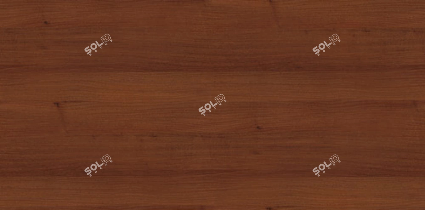 Rich Walnut Textured Panel 3D model image 1