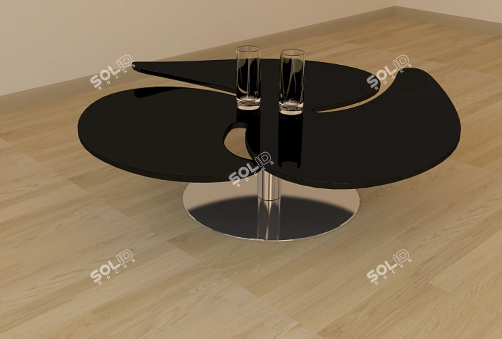 Modern Tonin Table: Perfect Blend of Style and Function 3D model image 1