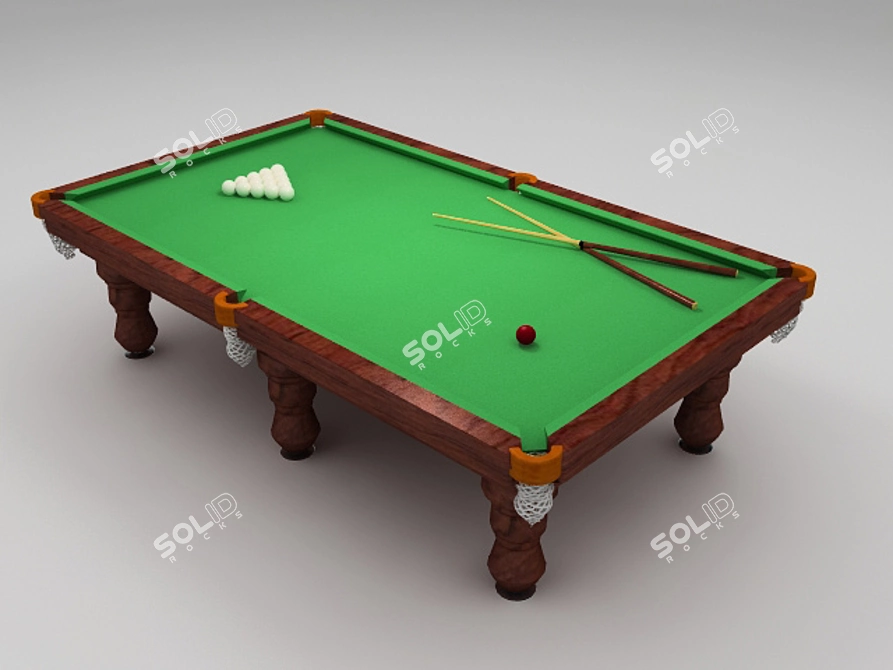 Russian Billiards: 3D Max 9, V-Ray 1.5 3D model image 1