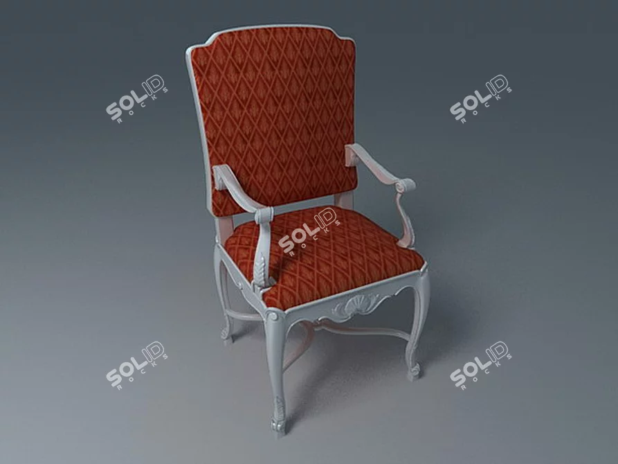 ErgoFlex Accent Chair 3D model image 1