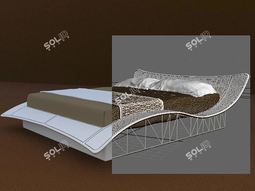 OrthoFlex Bed 3D model image 1