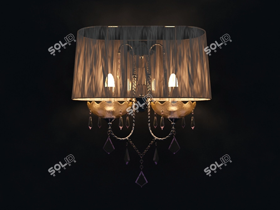 Artistar SM9015 Wall Sconce 3D model image 1