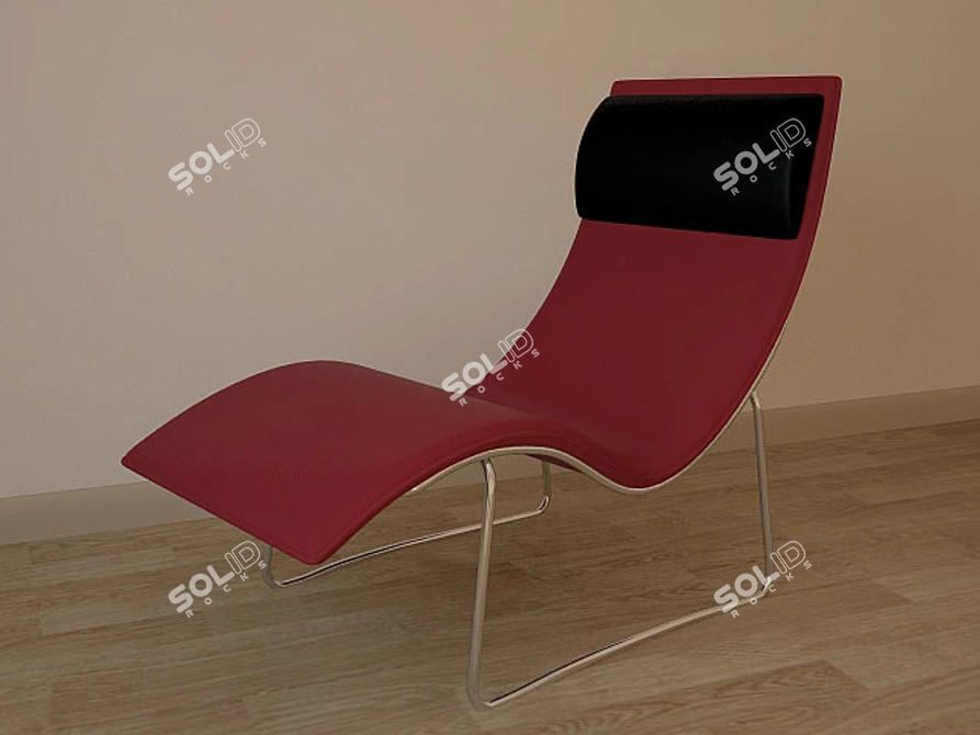 Cozy Relax Armchair 3D model image 1