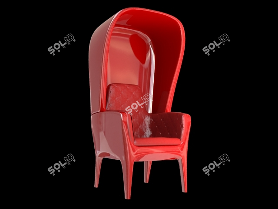 ErgoComfy Chair 3D model image 1