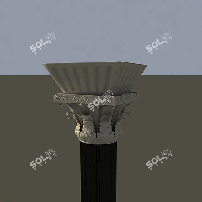 Koronfskiy Kolonna: Elegant Paxojaya 3D model image 1