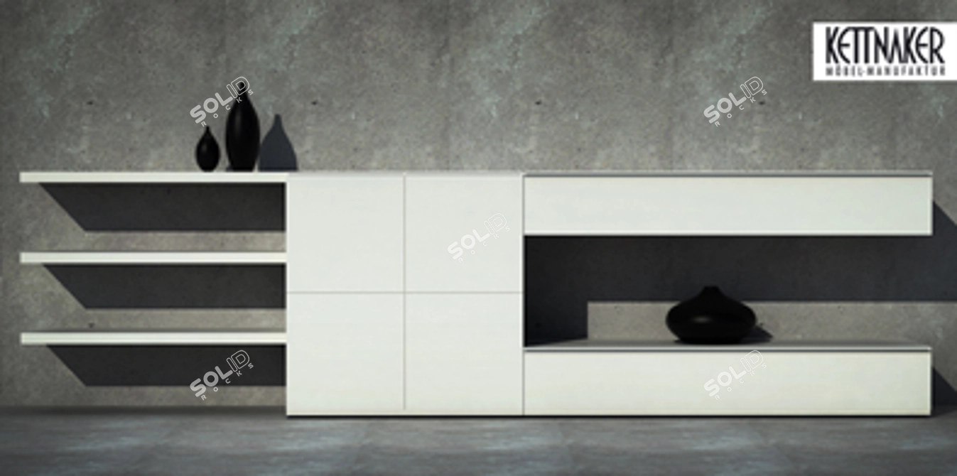 Q5select Modular Furniture by KETTNAKER 3D model image 1