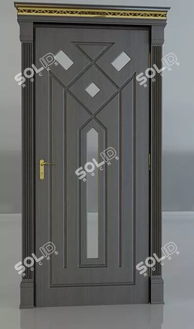 Elegant Door 13 3D model image 1