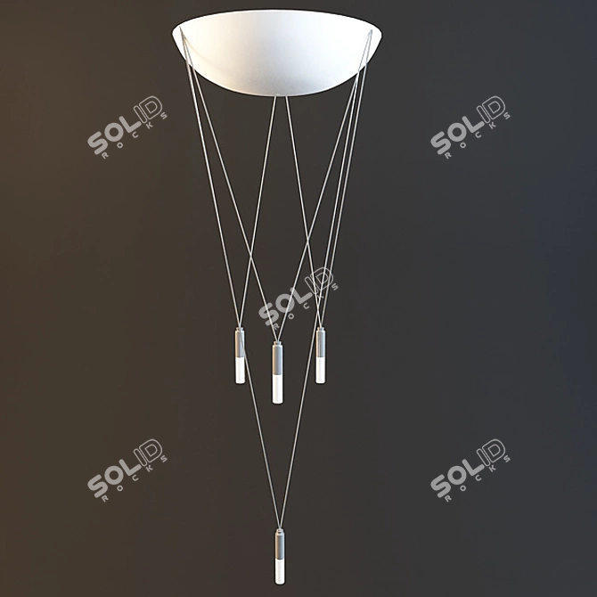 ALBUM Sigaretta Chandelier 3D model image 1