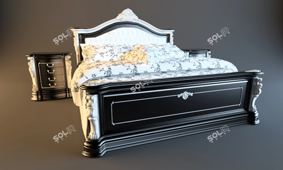 Cosy Dream Comfort Beds 3D model image 1