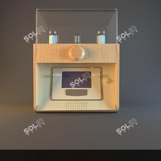 Hahog SG01: All-in-One Audio System 3D model image 1