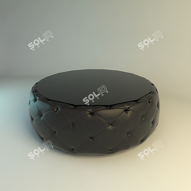 Luxury Ottoman Coffee Table 3D model image 1
