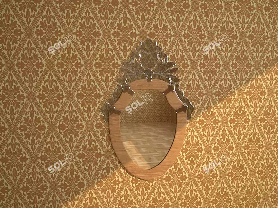 ReflectaTex: Lightweight Mirror with Texture 3D model image 1