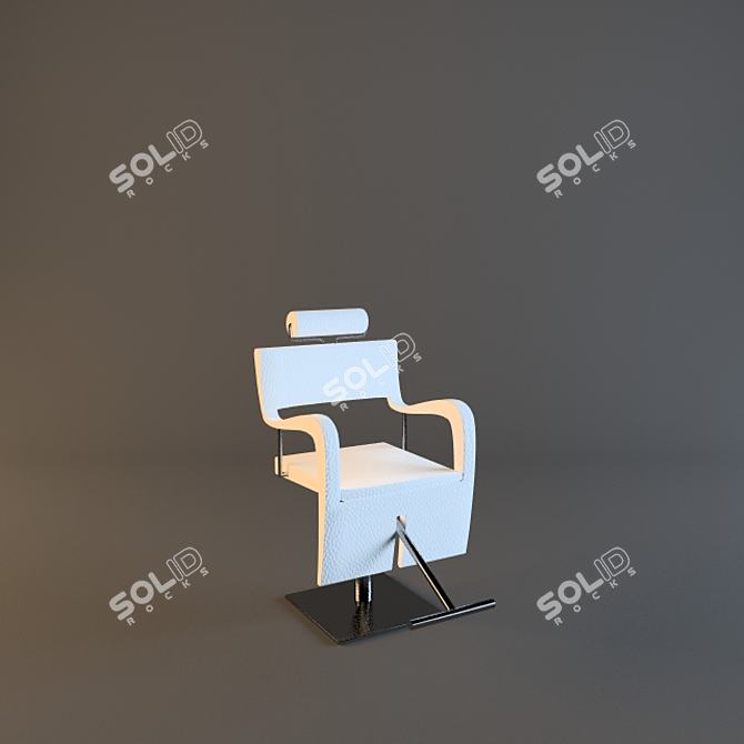 ErgoHair Styling Chair 3D model image 1