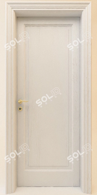 Brightberry 1F Door: The Perfect Entry 3D model image 1