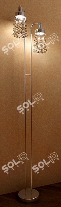 Elegance in Light: Belmonte Floor Lamp 3D model image 1