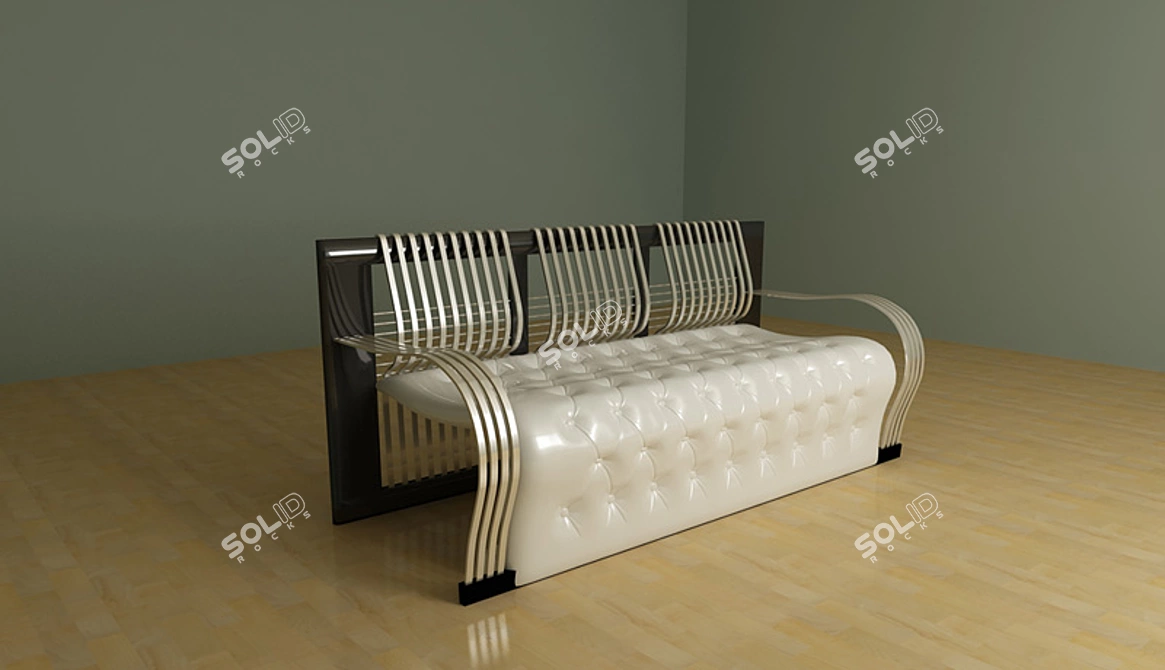 Title: Imagination-Inspired Sofa 3D model image 1