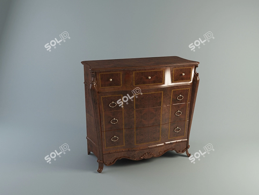 Elegant Trunk: Signorini Coco 3D model image 1