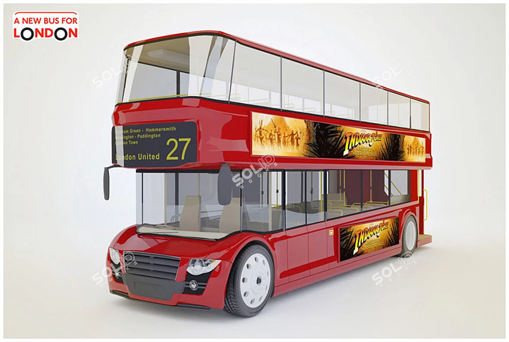 Redbus: Design Concept with Studio 3D model image 1
