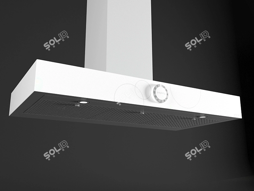 Sleek Gorenje Simplicity Ventilation 3D model image 1