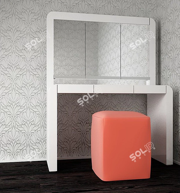 Elegant Dreamland Toledo Vanity 3D model image 1