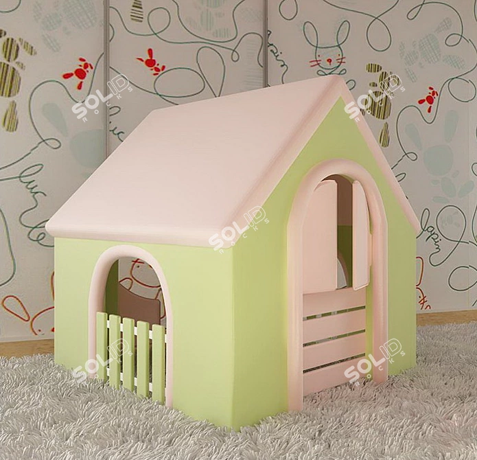 Kids' Playhouse: Imaginative Fun! 3D model image 1